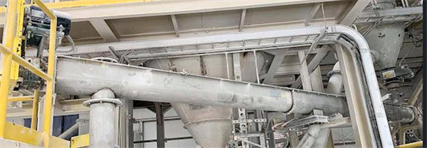 Anivi 8' X 15' Ball Mill System With Air Classifier And Dust Collection)